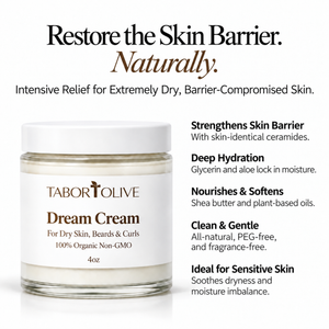 Beeswax Moisturizer | Organic Dream Cream | Tabor + Olive