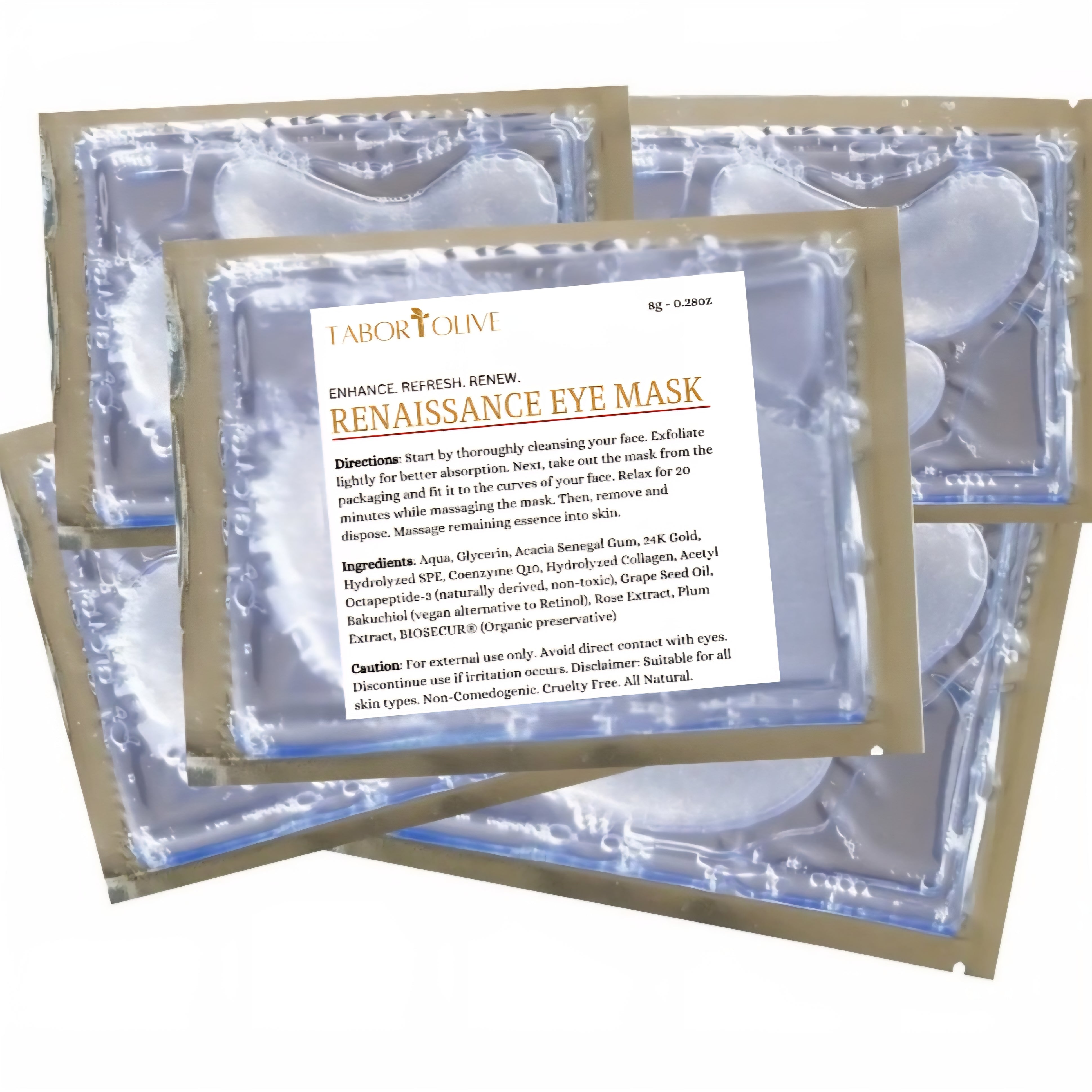 Picture of 5 skincare eye masks