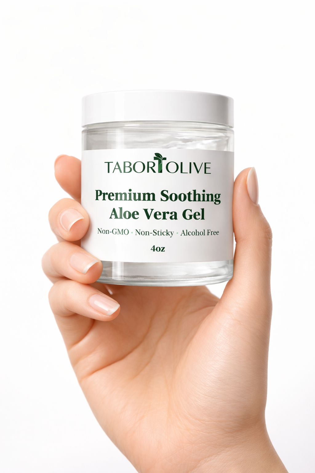 Premium Soothing Aloe Vera Gel | Non-GMO Non-Sticky | Alcohol Free