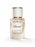 Load image into Gallery viewer, Perfume bottle labeled 'Sensual' by Tabort Olive on a white background
