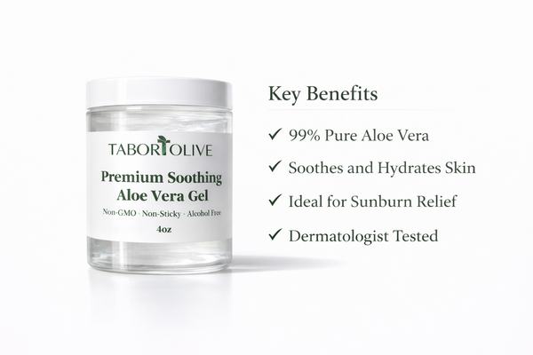 tyros aloe vera company Premium Soothing Aloe Vera Gel | Non-GMO Non-Sticky