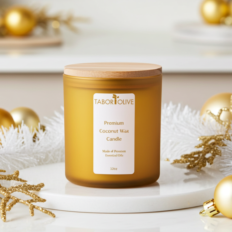 Wholesale Coconut Wax Candles Non-Toxic Organic Vegan 12oz