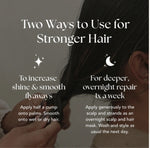 Load image into Gallery viewer, Fortifying hair serum gold bottle organic natural vegan hair growth healthy hair
