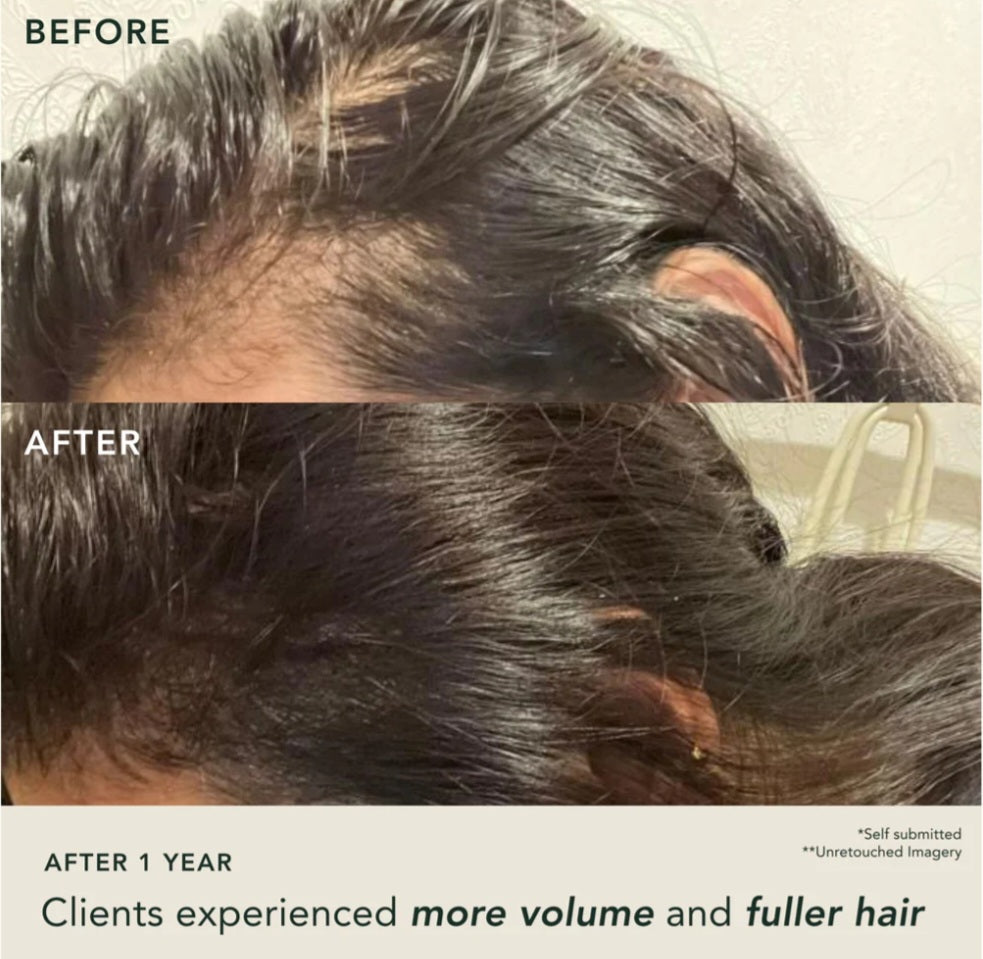 Fortifying hair serum gold bottle organic natural vegan hair growth healthy hair